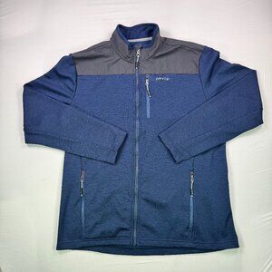 Orvis Men’s L Full Zip Blue Gray Outdoor Jacket